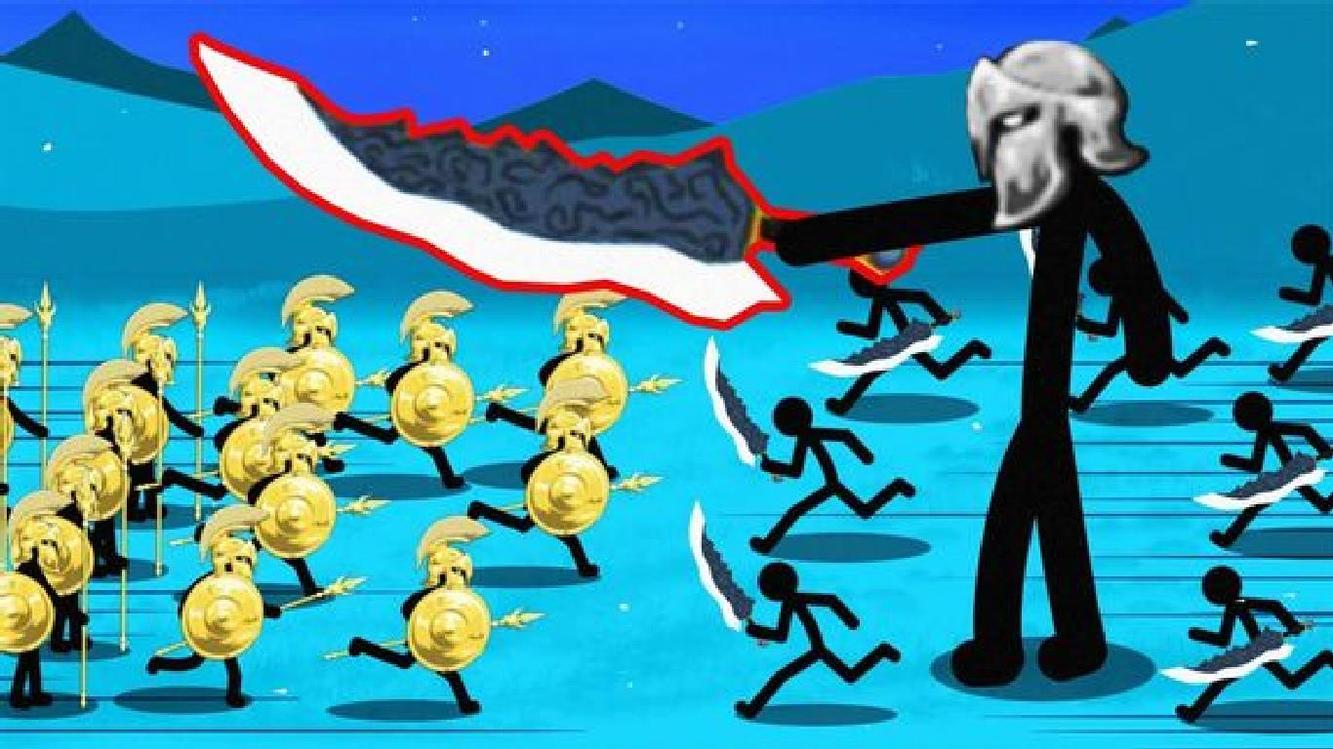 火柴人战争遗产:派出三个巨人团领军出征,竟被敌人一波秒杀?