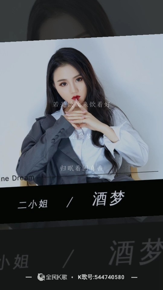  - 歌曲翻唱（酒梦）丁丁