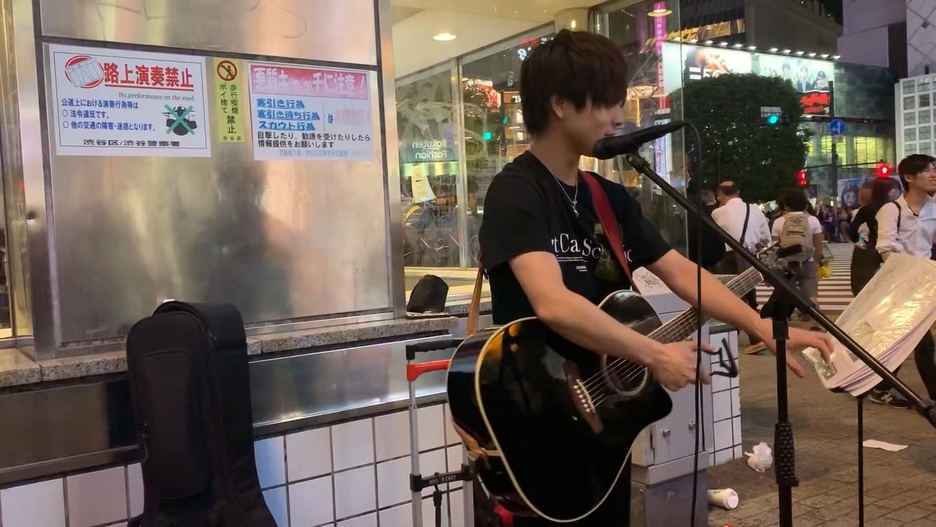 優里×hiro(my first story)街头live