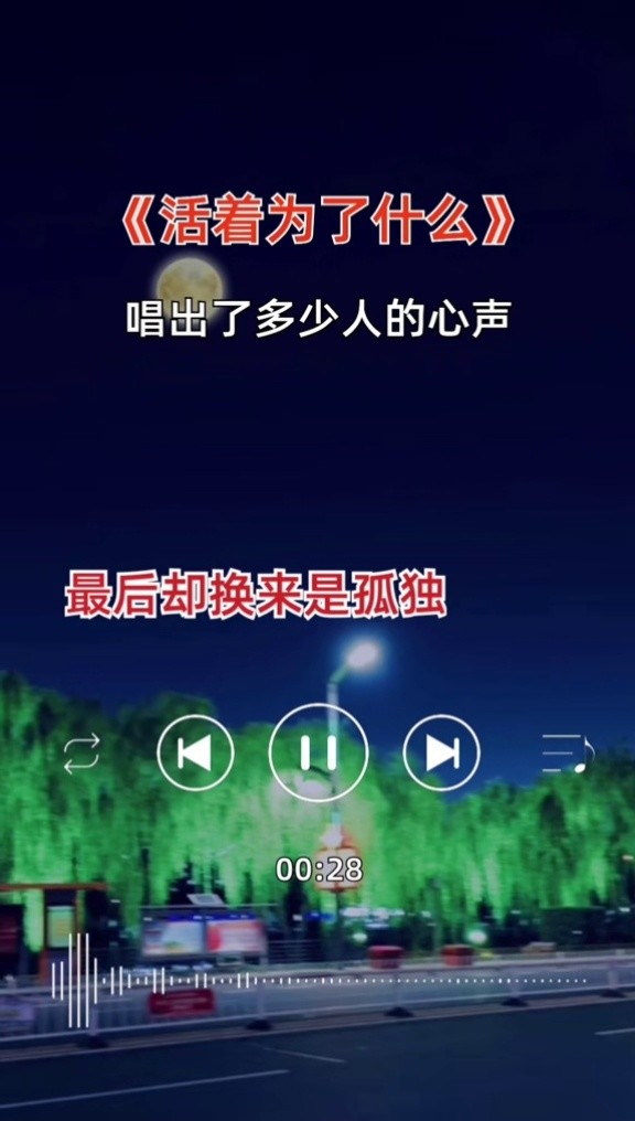 活着为了什么#伤感音乐#太好听了