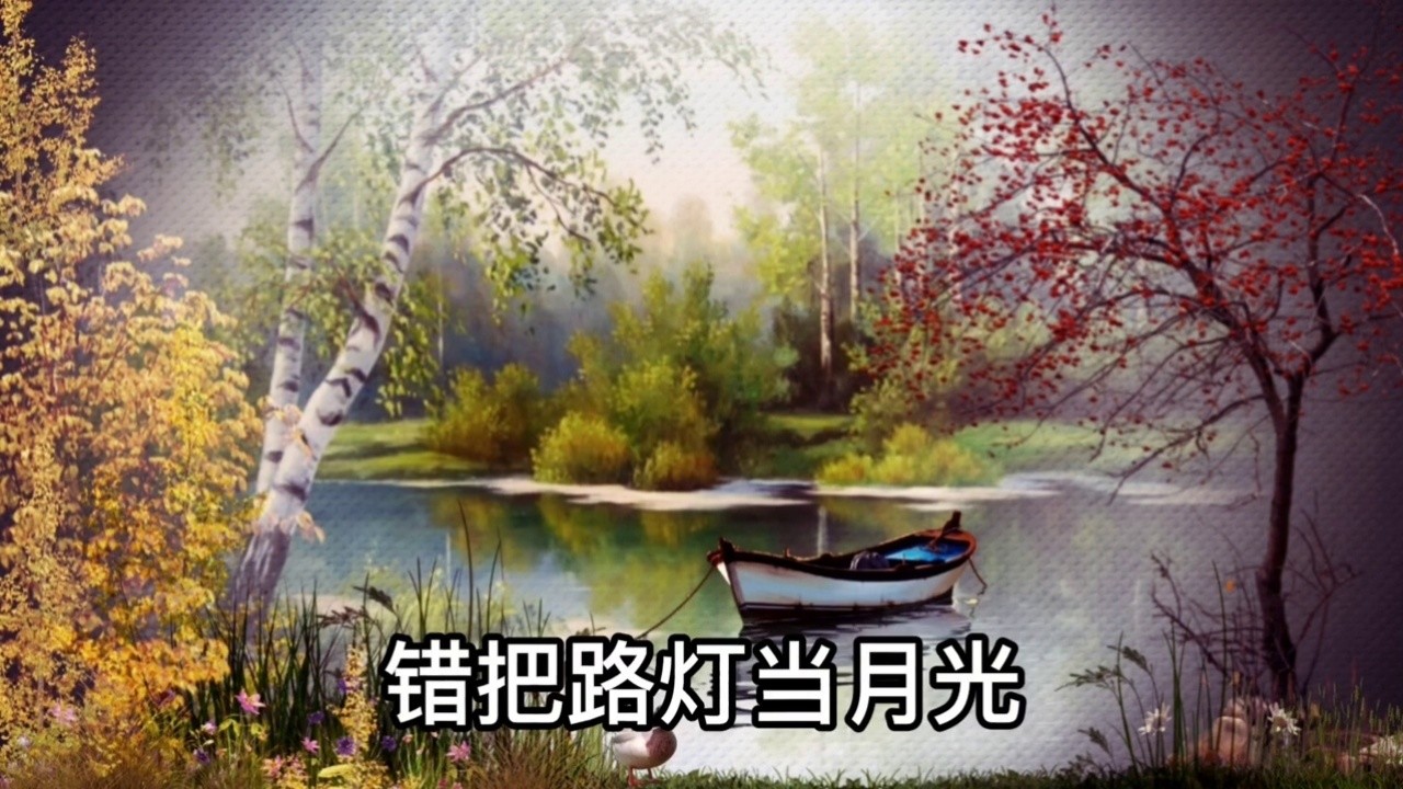 《错把路灯当月光》小田音乐社 /尹昔眠 【动