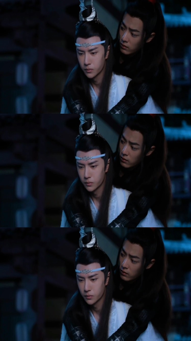 - 蓝心羽-《落》陈情令肖战混剪