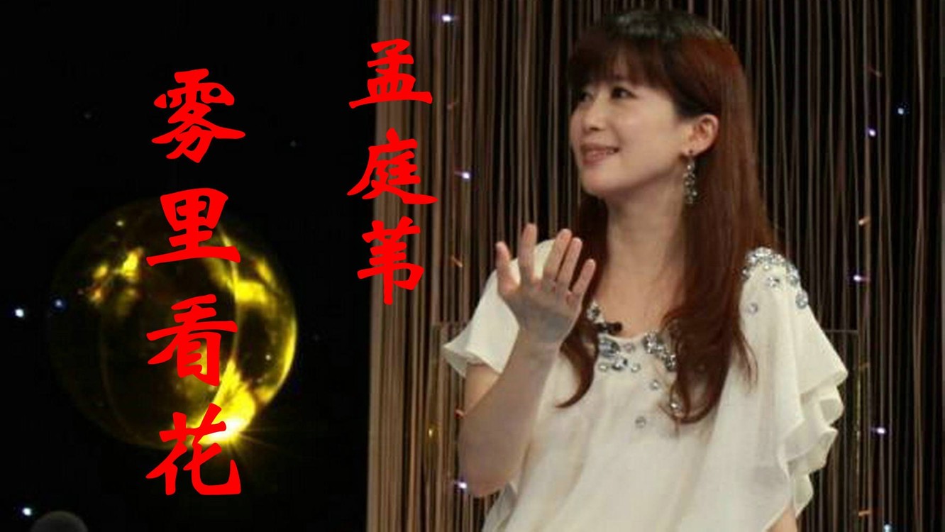 孟庭苇《雾里看花》,借我一双慧眼吧,让我把这纷扰看得清清楚楚