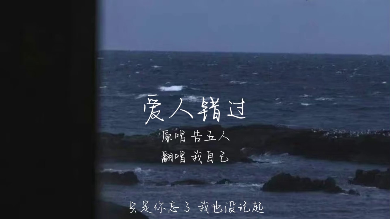 爱人错过 #翻唱 #爱人错过