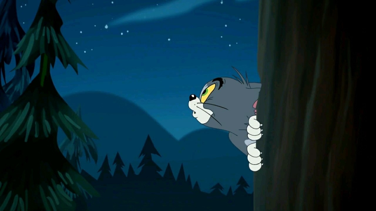 - 小汤姆和杰瑞在一起,好有爱~