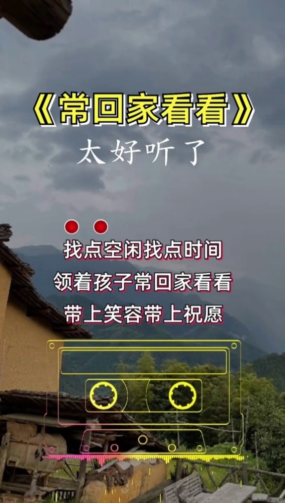 感人民谣女歌手一首常回家看看感人肺腑听哭多少儿女2