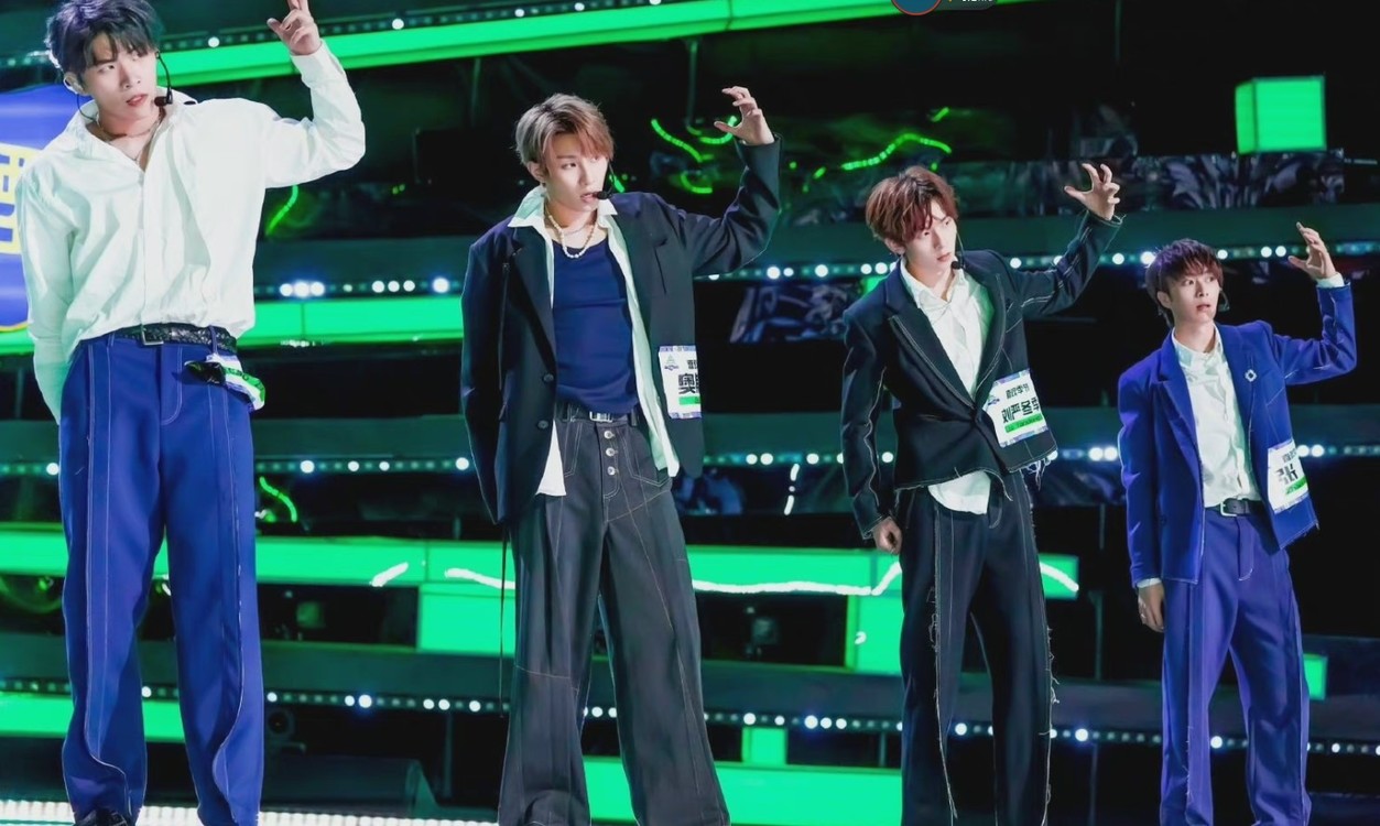 创造营2021奥斯卡 曹左 张璋 刘严冬季 初舞台翻跳张艺兴《鹰》