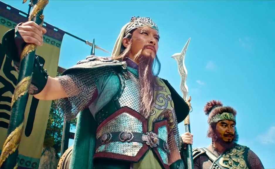 关羽用一万稻草兵大战吕布三万铁骑军队 #精彩片段  #电影真三国无双