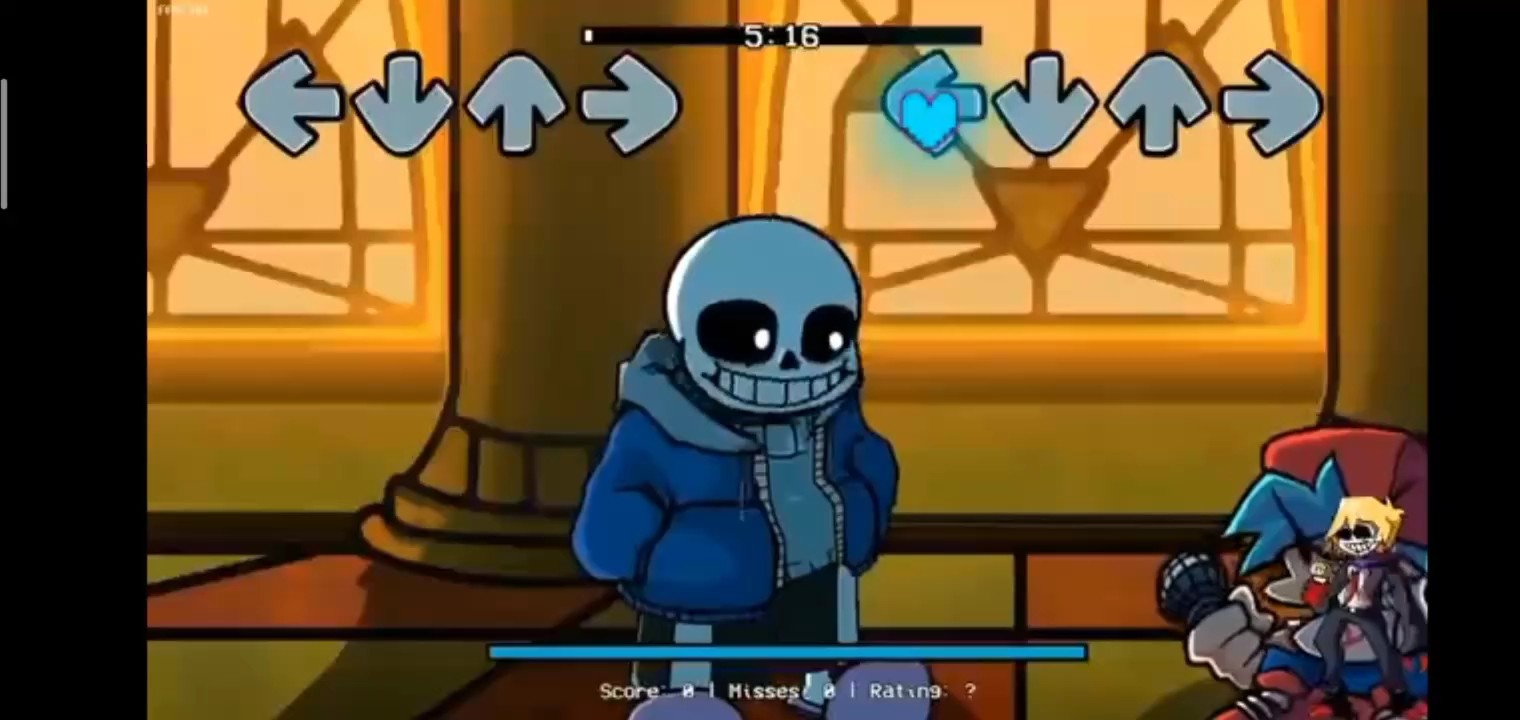 [fnf/填詞/轉載]sans vs bf