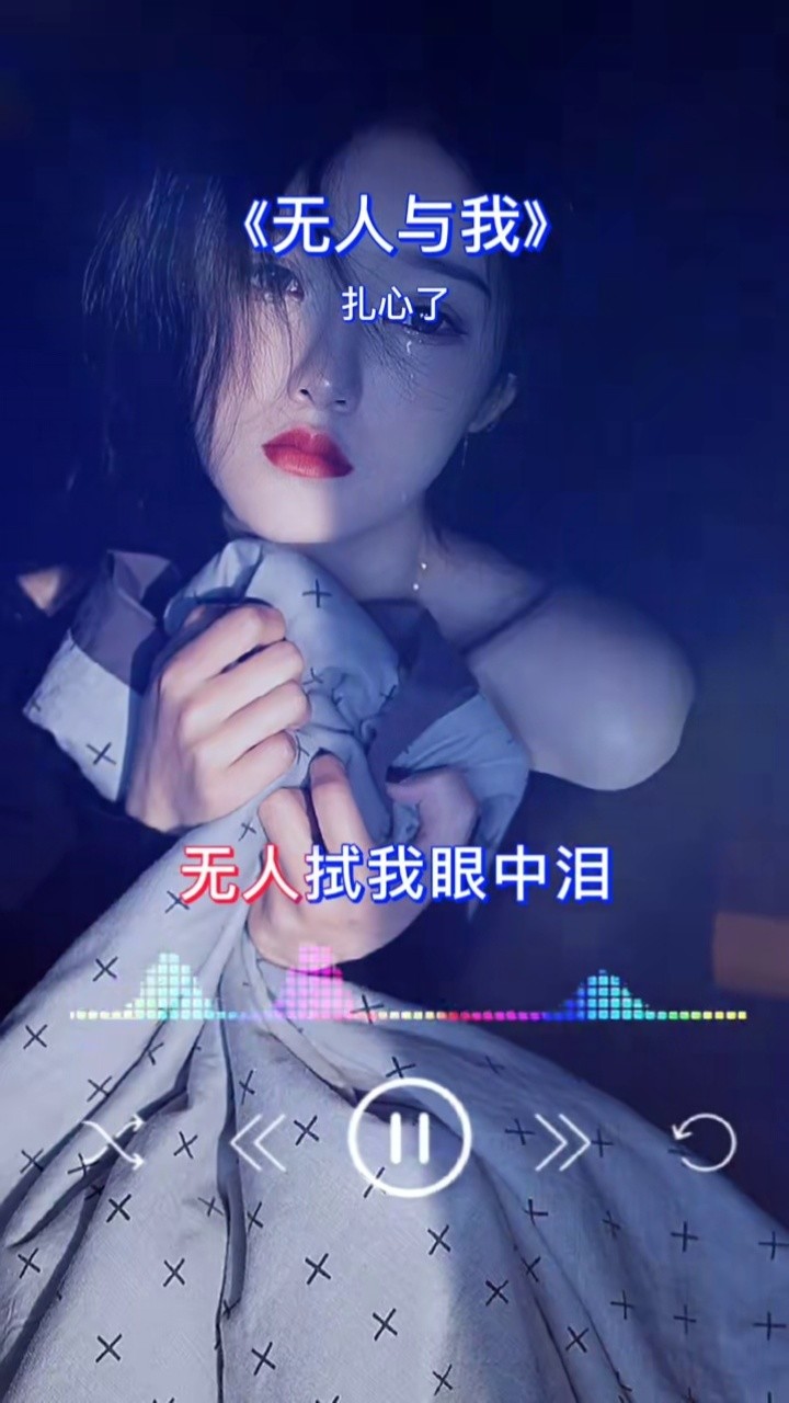 这辈子最后悔的一件事就是爱上了一个不该爱的人歌曲无人与我伤感音乐