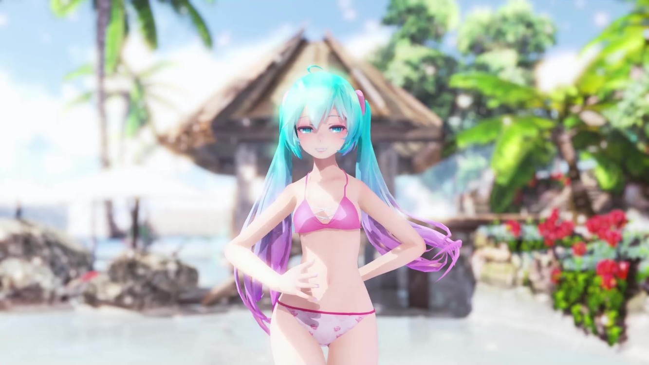  - 【MMD】泳装Miku【Classic】