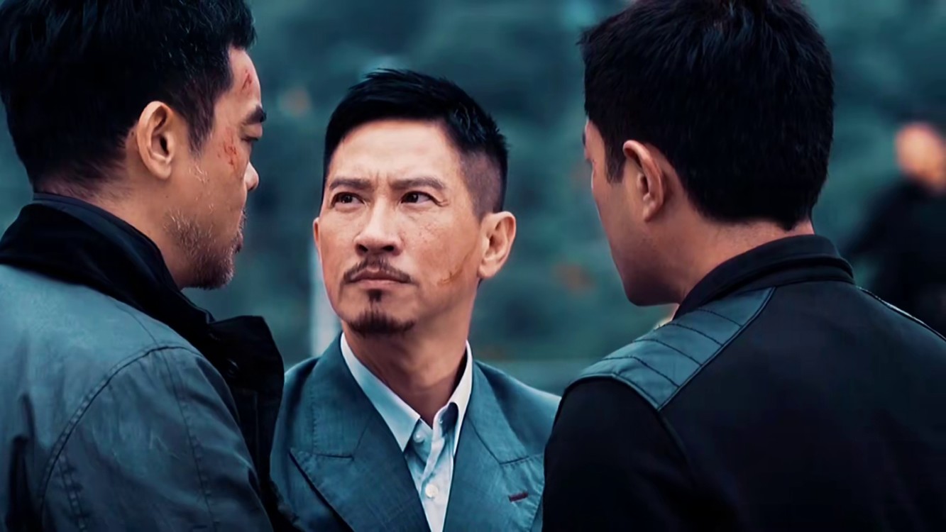 了五年的恩怨终于在这一句对不起中得以释怀#张家辉 #刘青云 #古天乐