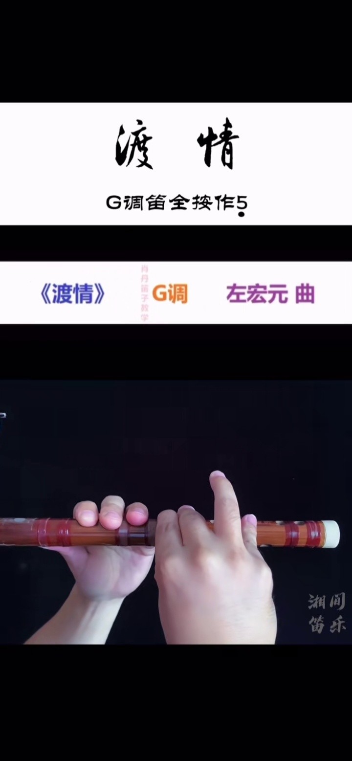 创作灵感#弘扬国乐#笛子 笛二十五首#渡情#新白娘子传奇#热门