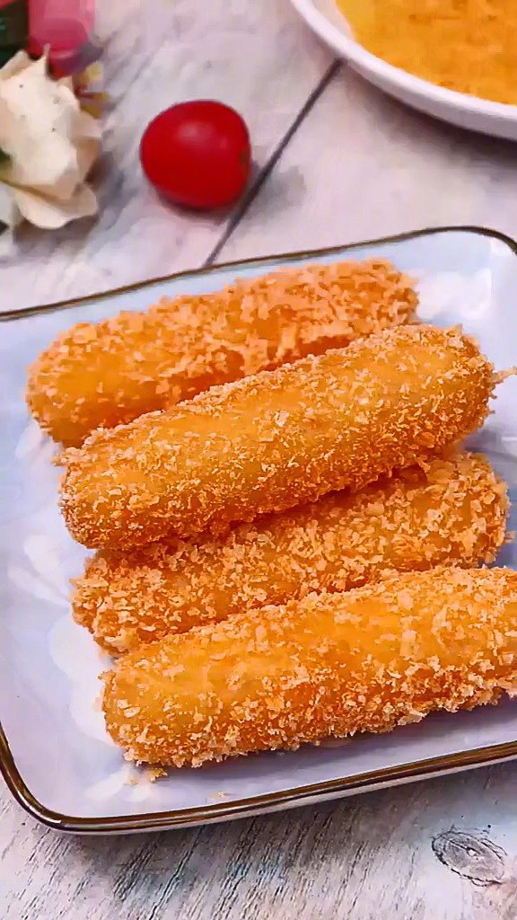  - 用山药做的拉丝甜点