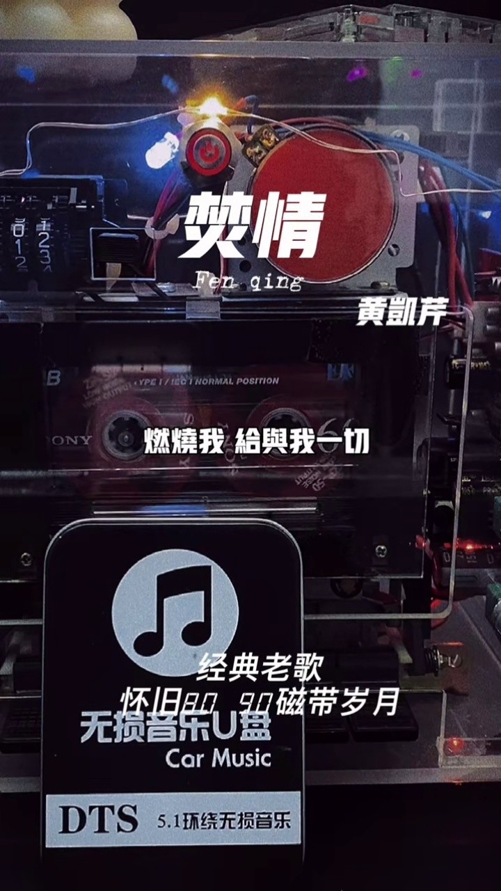 怀旧经典《焚情》无损音质试听.#怀旧经典 #黄凯芹