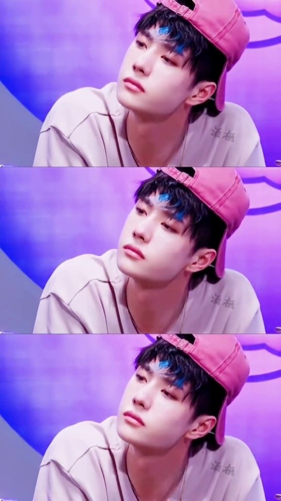 王一博帽子造型 "我很花心,喜欢每一天的你和每一个你.