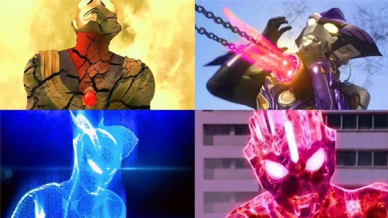 奥特曼为了拯救人类被怪兽偷袭了!你愿意帮他们点赞加油吗?