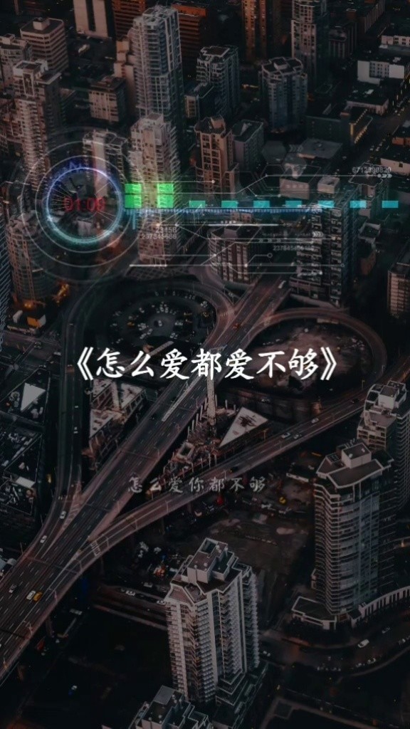 怎么爱你都爱不够,多想和你走到世界的尽头