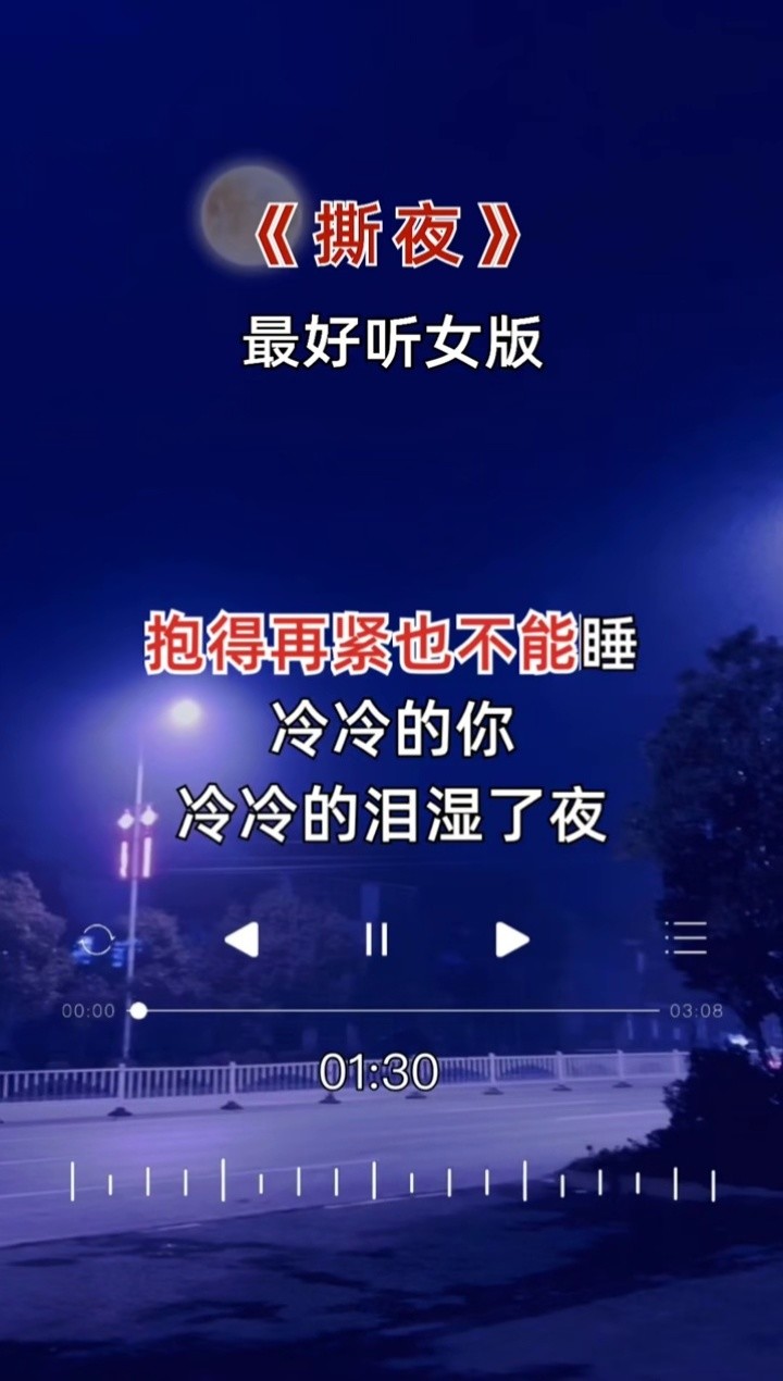 音乐 #经典老歌 #撕夜 #伤感音乐