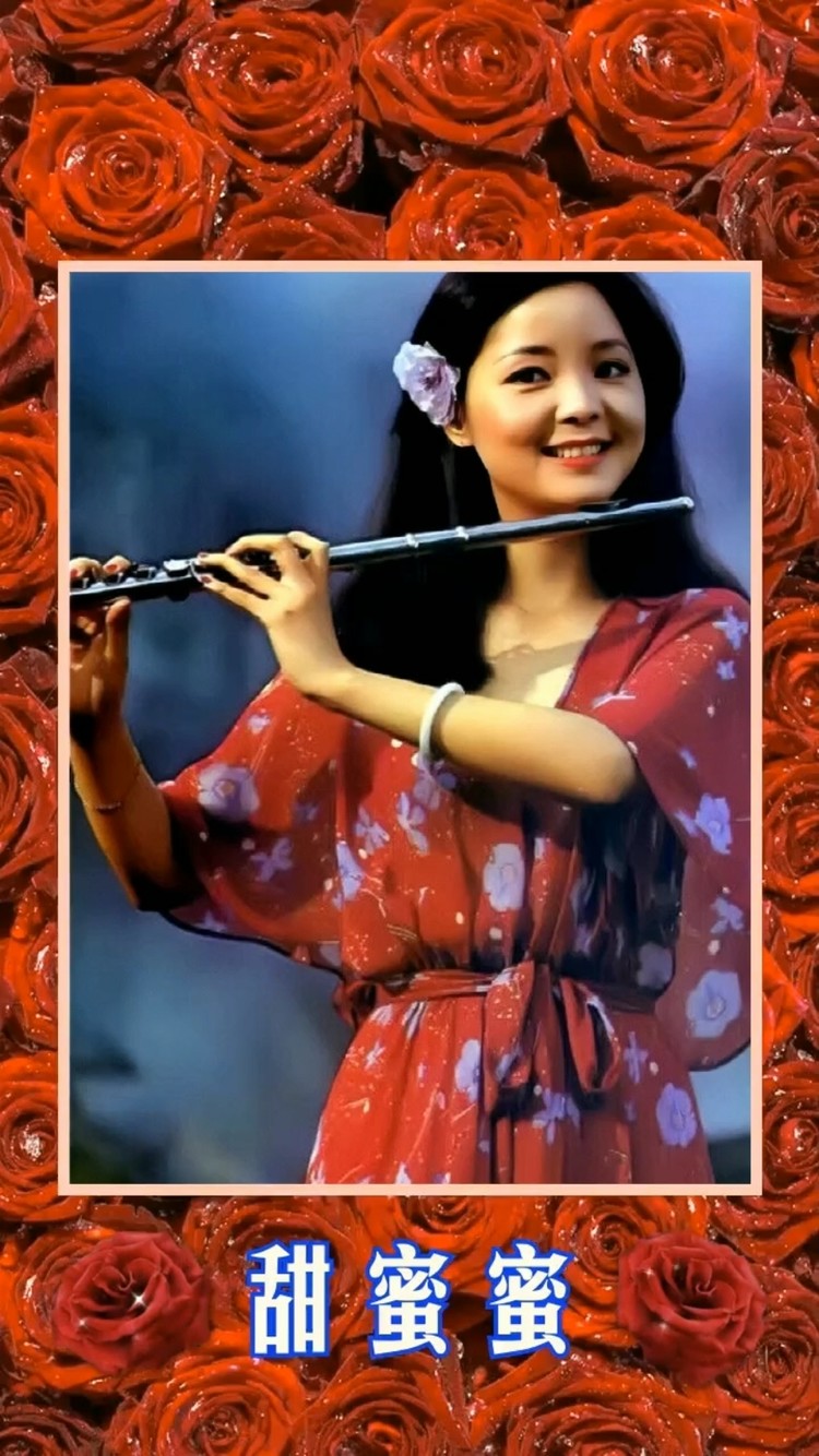 邓丽君《甜蜜蜜》你笑得甜蜜蜜,好像花儿开在春风里7815