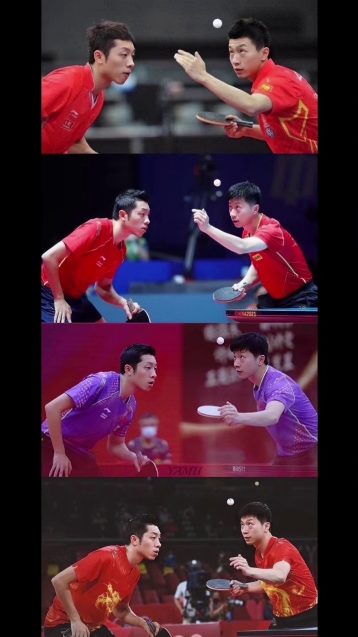 回首过去,一路崎岖早已繁花盛开#马龙 #许昕#张继科#国乒三剑客永不