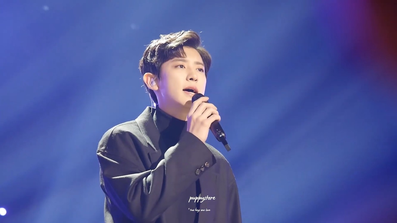 朴灿烈 stay with me 现场舞台