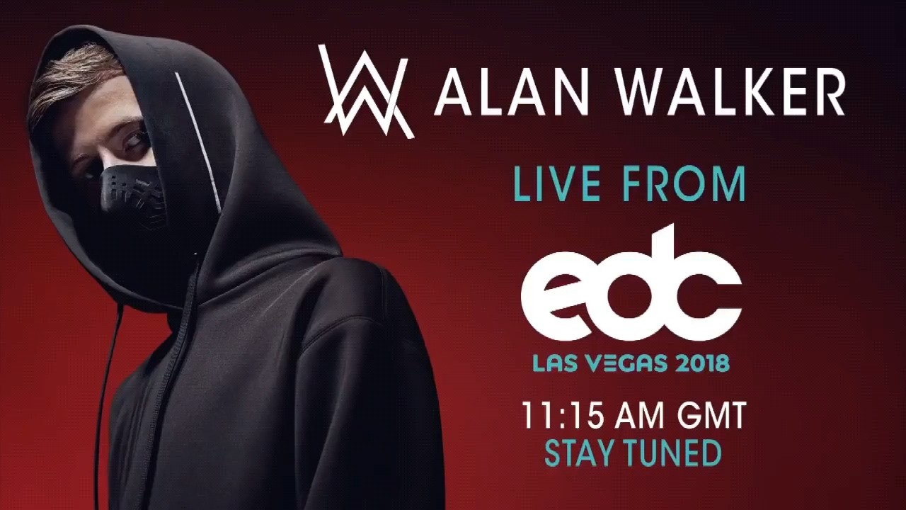 alan walker - live edc lv 2018