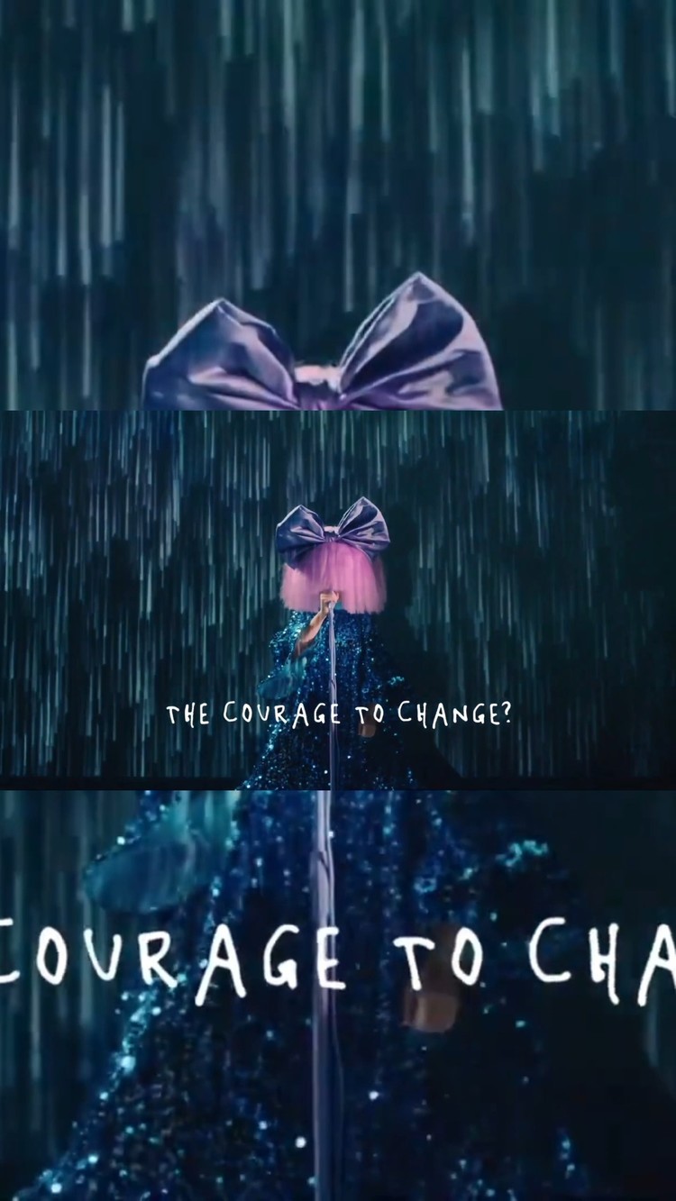 sia《courage to change》雨中歌唱的烟嗓歌姬
