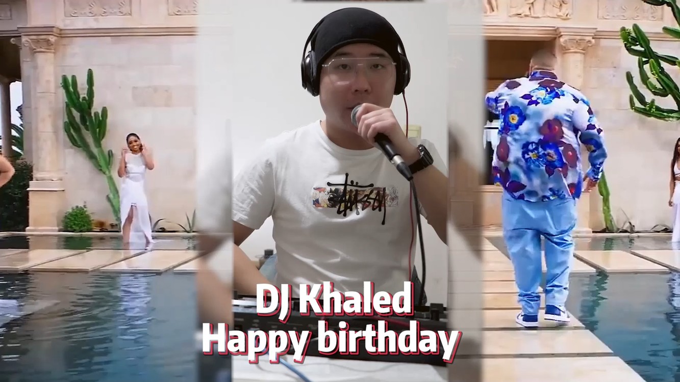  - 戴耳机听！3分钟即兴用beatbox采样做出DJ Khaled 经典歌曲！
