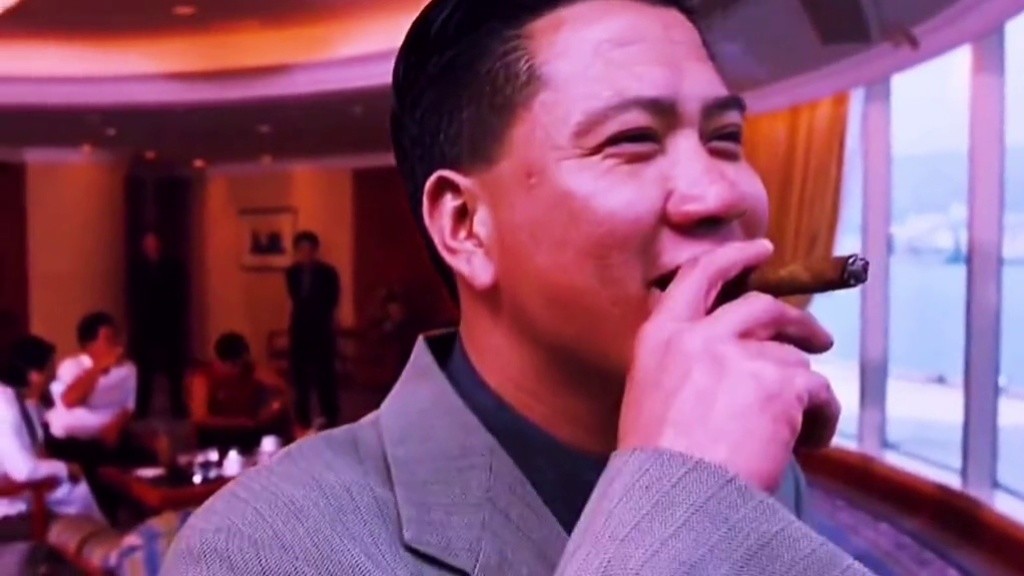 港片反派万梓良大背头气场压过发哥的反派爱不得忘不舍