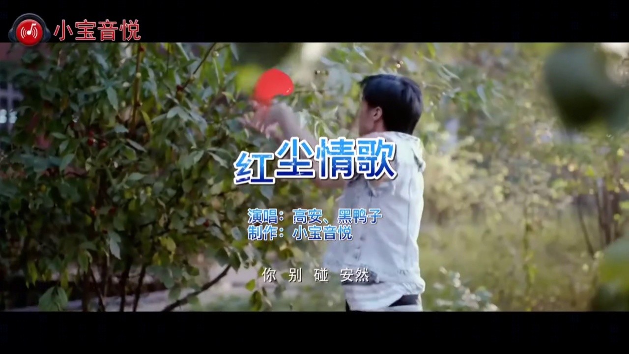 高安,黑鸭子一首对唱情歌《红尘情歌》,歌