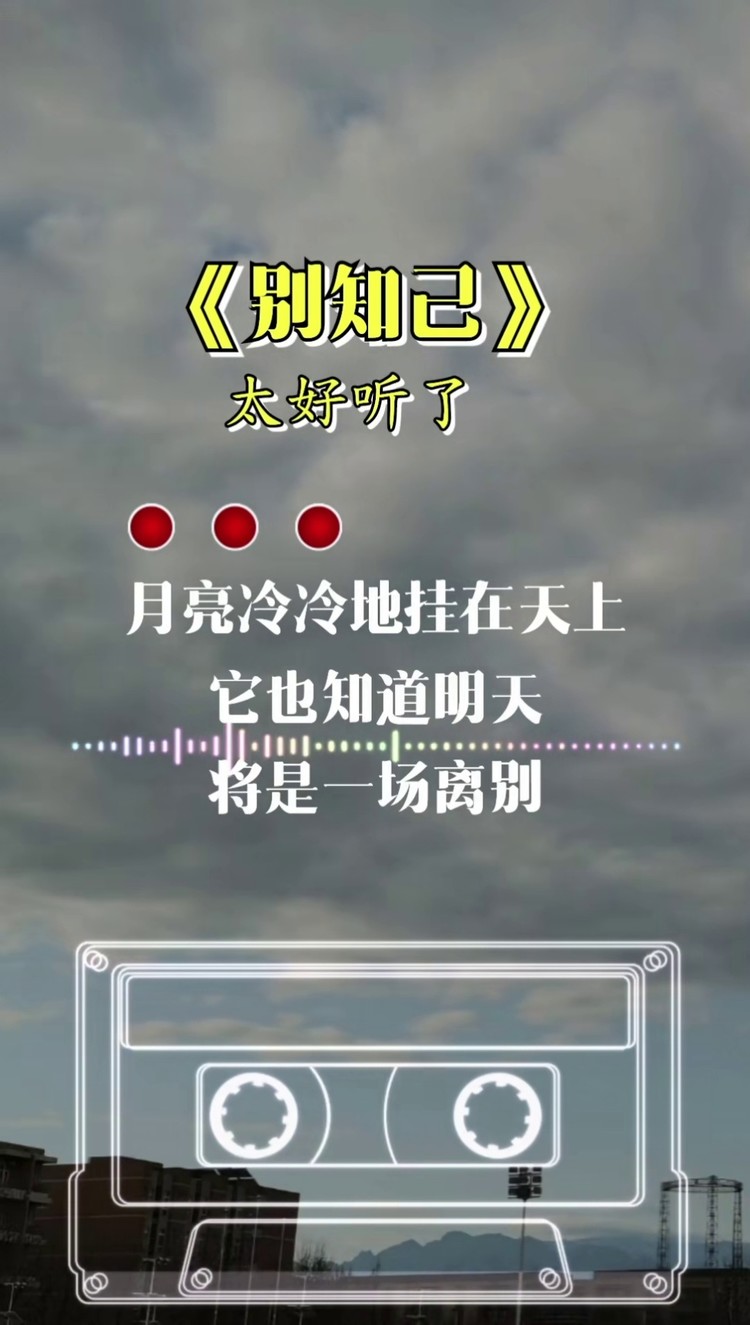 别知己 #完整版 #经典歌曲