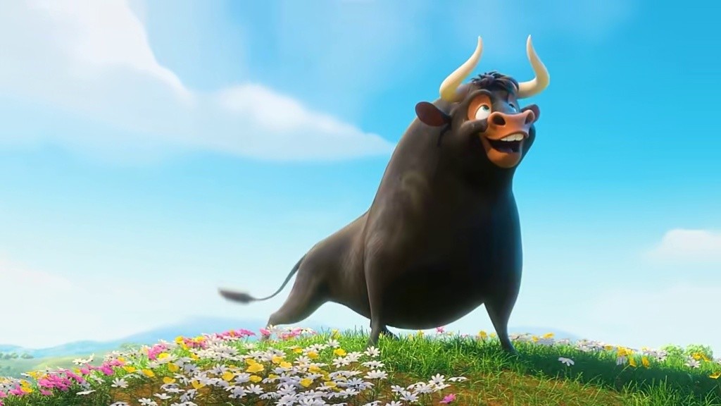  1/3>强壮的公牛,居然是个爱花的小可爱 #公牛历险记 #动画 #搞笑动画