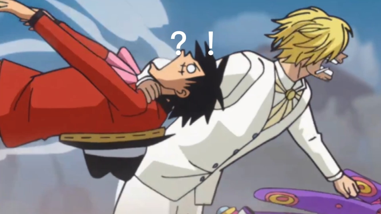 路飞:我可是要成为海贼王的男人!