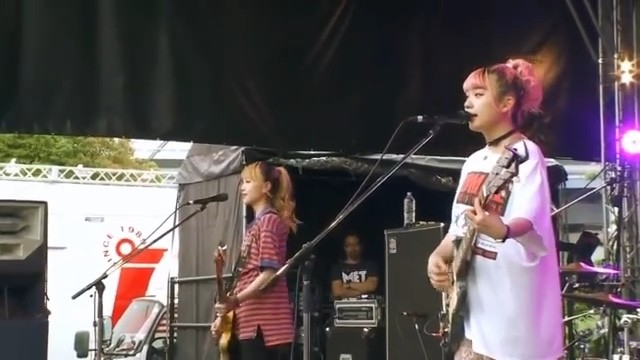  - the peggies现场「I 御中～文房具屋さんに試し書きだけで歌