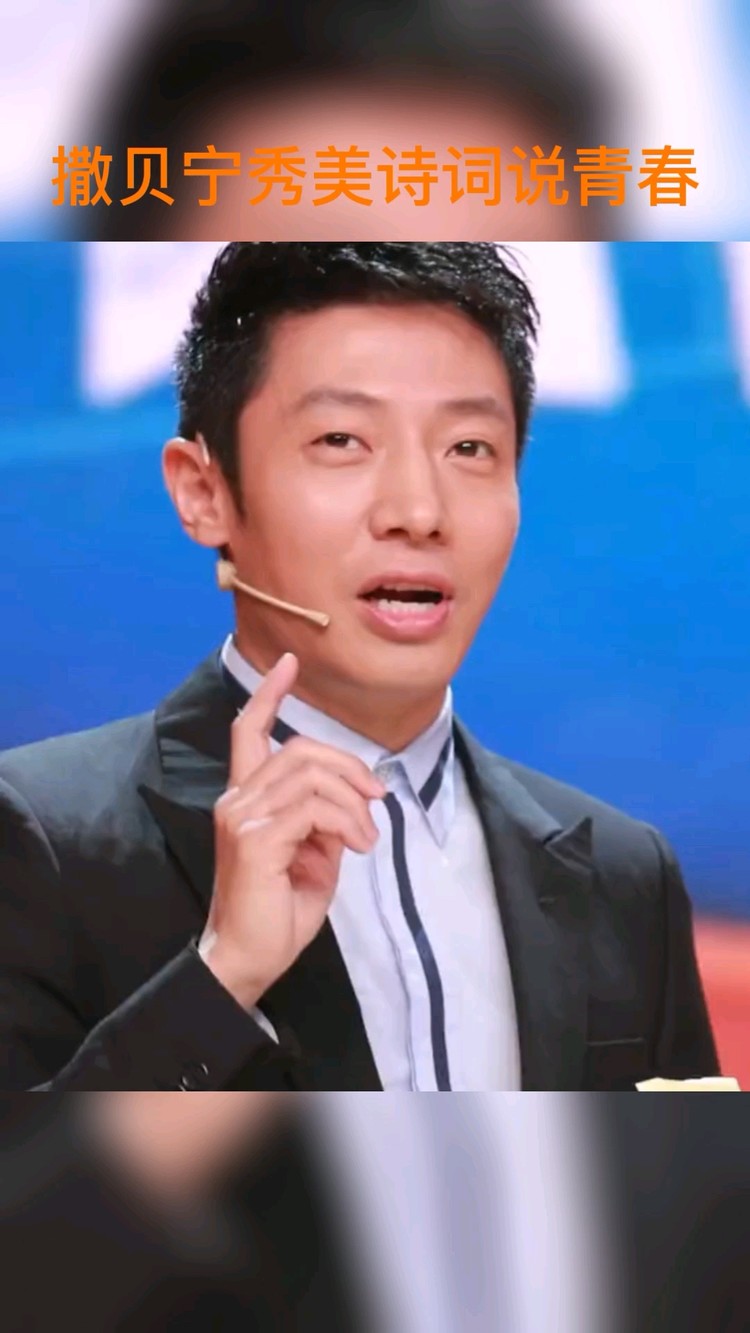  - 撒贝宁秀美诗词说青春