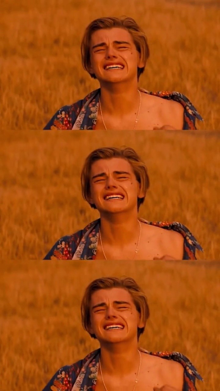 小李子哭戏合集,他哭了,你呢#小李子 #盛世美颜 #不想睡觉