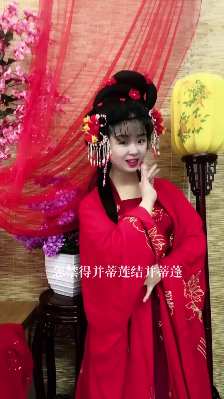 黄梅戏#李文 #孟姜女 音配像!谢谢@李文 女神的配音!7815