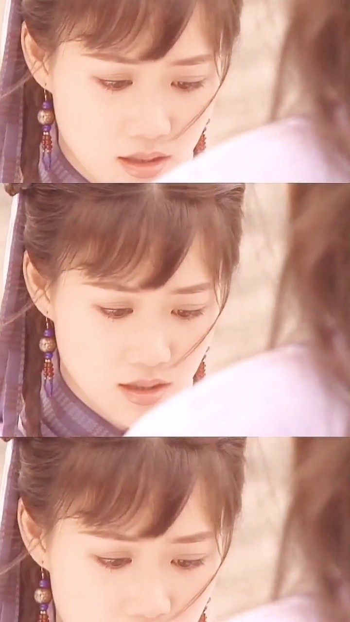 梁小冰 美人不一定要高鼻梁瓜子脸,梁小冰的美就给人一种温柔似水的