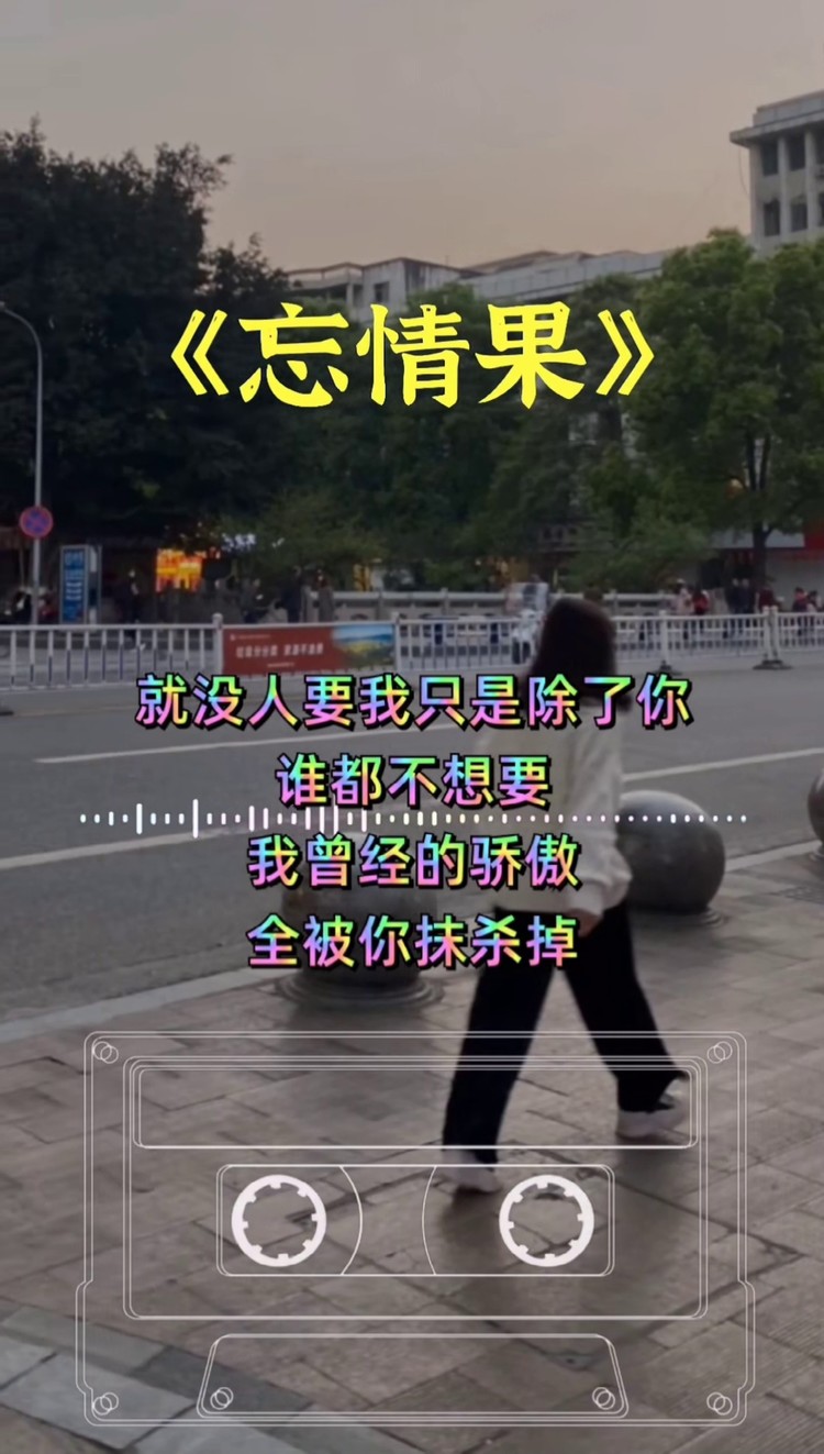 我不是除了你就没人要#忘情果