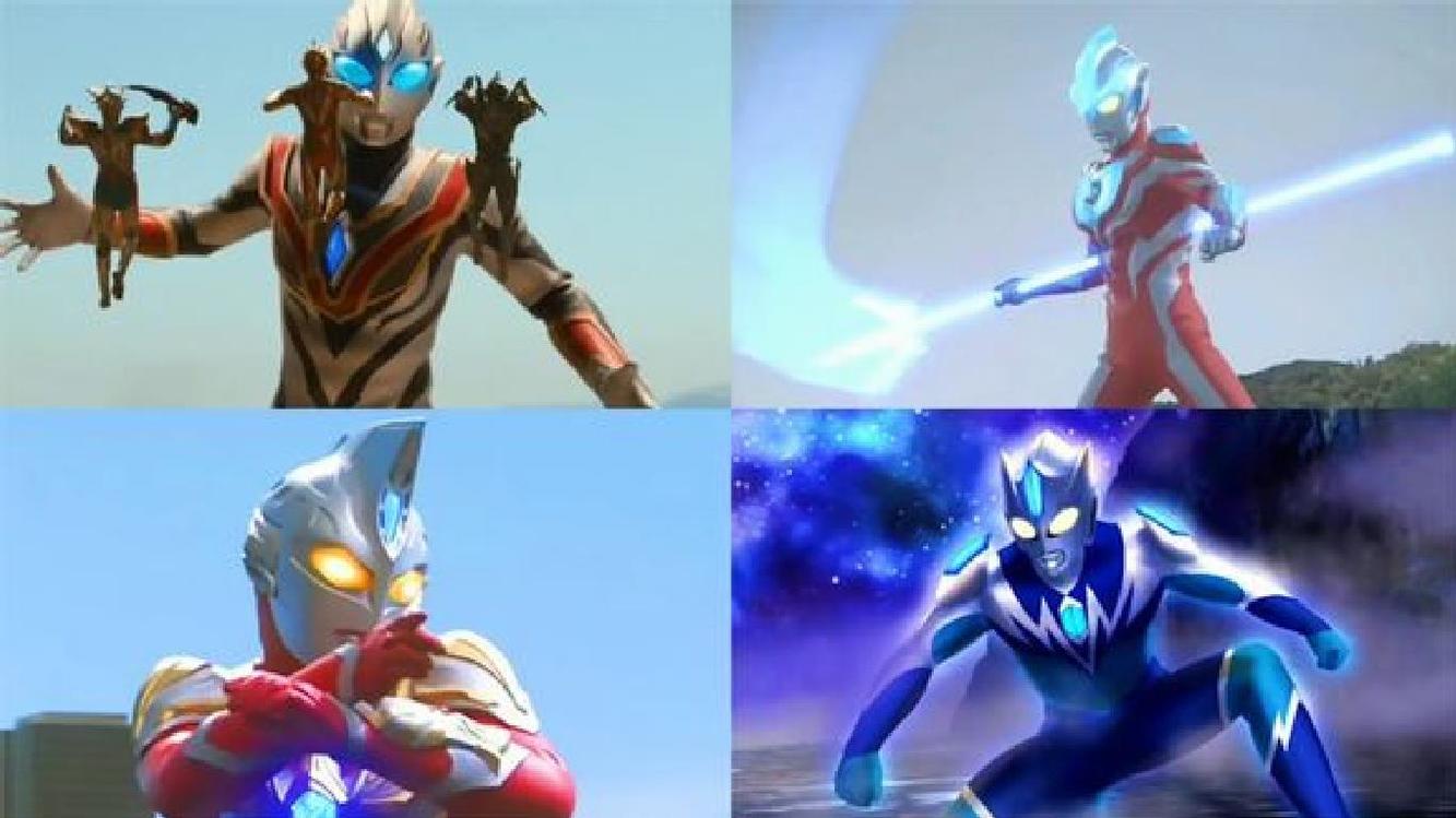 盘点4位能够巨大化的奥特曼,银河有999米,你知道特利迦多高