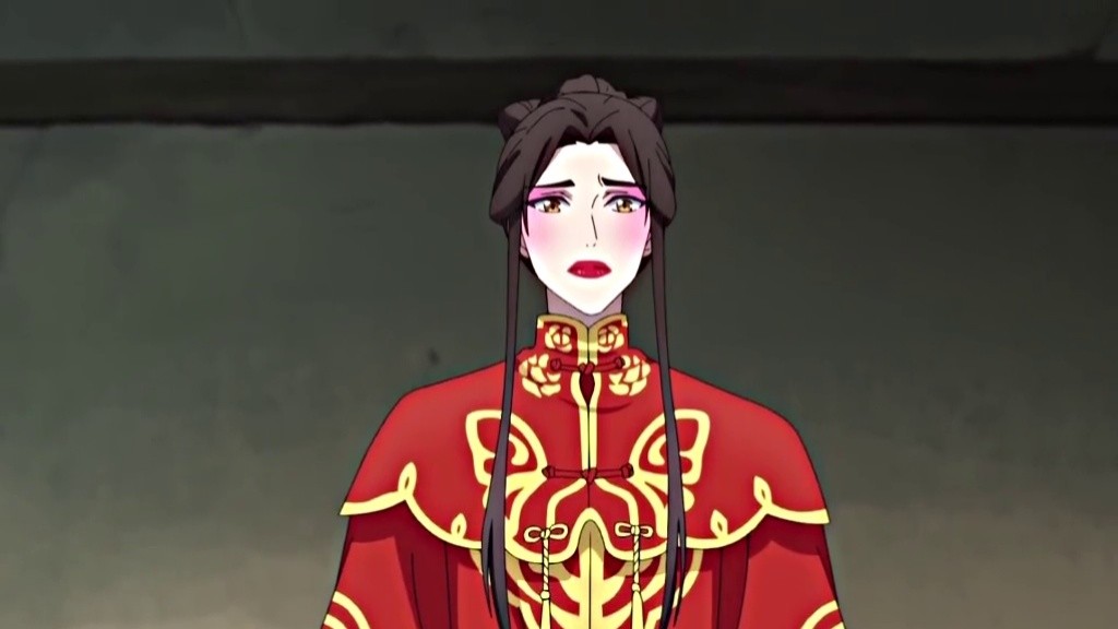 花城你牵个手笑就得像个反派!#天官赐福 #天官赐福动画