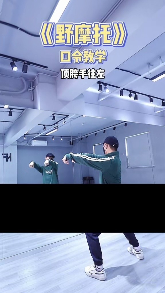 野摩托 #零基础学舞蹈 #跳舞使我快乐 #凯凯口令教学 原创:@晓林