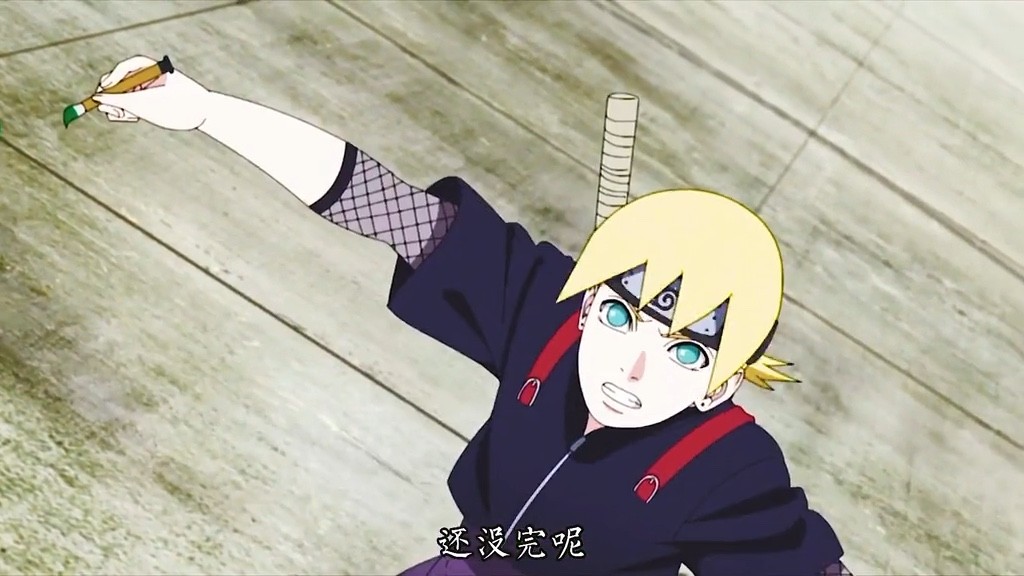 《博人传》竹取蜂起,不愧是木叶的下忍