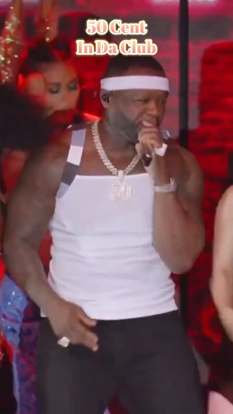  - 50cent表演代表作《In  Da  Club》全场热舞嗨翻天