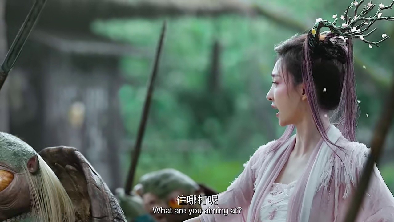 侍神令 开花的桃花妖,好绝美#王丽坤