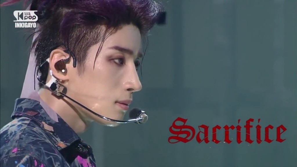 【han seung woo】sacrifice,人气歌谣 舞台(200816)