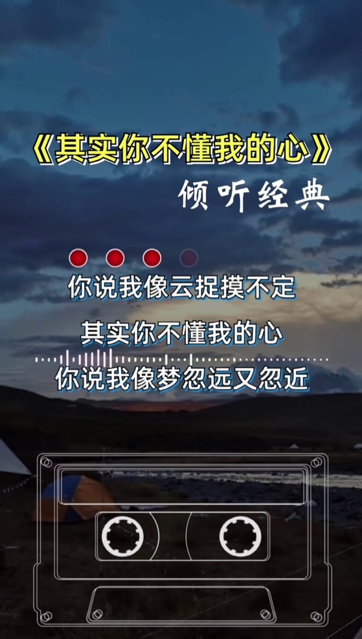 其实你不懂我的心