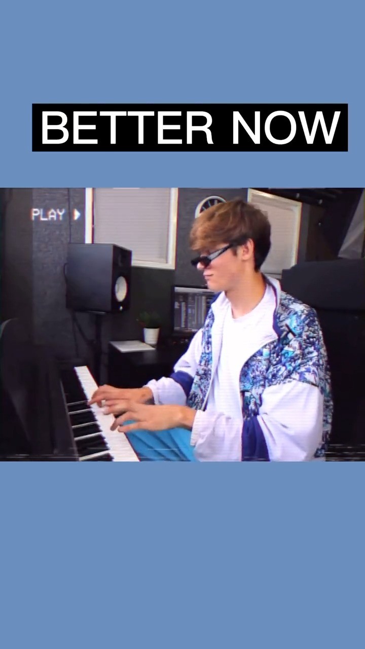  - 宝藏男孩blanks翻唱歌曲<better now>