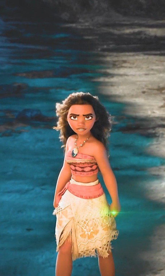 海洋奇缘动漫从小就向往大海的小黑妹枕边童话治愈